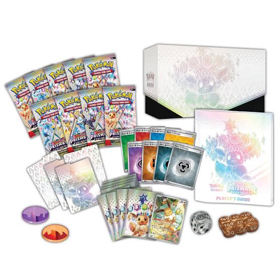 Scarlet & Violet Prismatic Evolutions Elite Trainer Box