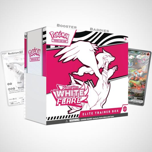 White Flare Elite Trainer Box